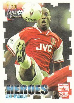 Ian Wright Arsenal 1999 Futera Fans' Selection #59
